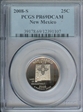 2008-S 25C New Mexico PR69DCAM