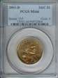 2001-D SAC$1 MS66