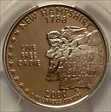 2000-S 25C New Hampshire Silver PR69DCAM
