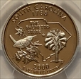 2000-S 25C South Carolina Silver PR69DCAM