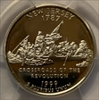 1999-S 25C New Jersey Silver PR69DCAM