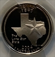 2004-S 25C Texas Silver PR69DCAM