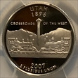 2007-S 25C Utah Silver PR69DCAM