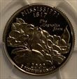 2002-S 25C Mississippi PR69DCAM
