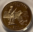 2000-S 25C Massachusetts PR69DCAM