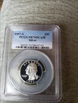 1997-S 25C Silver PR70DCAM