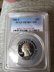 1986-S 25C PR70DCAM