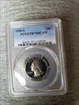 1990-S 25C PR70DCAM