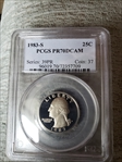 1983-S 25C PR70DCAM