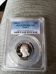 1981-S 25C Type 1 PR70DCAM