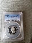1994-S 25C Silver PR70DCAM