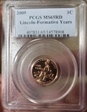 2009 1C Lincoln-Formative Years MS65RD