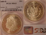 1880-O $1 MS63