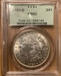 1921-D $1 MS62