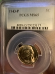 1943-P 5C MS65