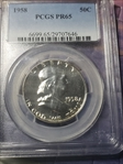 1958 50C PR65