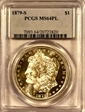 1879-S $1 MS64PL