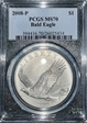 2008-P $1 Bald Eagle MS70