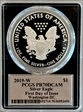 2019-W $1 Silver Eagle First Day of Issue Washington D.C. Art Deco PR70DCAM