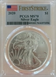 2020 $1 Silver Eagle First Strike MS70