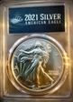 2021 $1 Silver Eagle - Type 2 First Day of Issue MS70