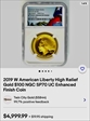 2019-W (2021) $100 High Relief Enhanced .9999 Fine Exclusive Mint Release SP70