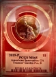 2019-P $1 American Innovation GA Trustees' Garden Pos. B MS65