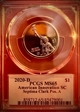 2020-D $1 American Innovation SC Septima Clark Pos. A MS65