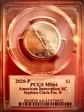 2020-P $1 American Innovation SC Septima Clark Pos. B MS64