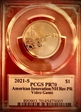 2021-S $1 American Innovation NH Rev PR Video Game PR70