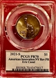 2021-S $1 American Innovation NY Rev PR  Erie Canal PR70