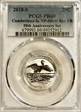 2018-S 25C Cumberland Is. NP-Silver Rev PR 50th Anniversary Set PR69