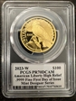2023-W $100 American Liberty High Relief .9999 Fine Mint Designer Series FDI Elana Hagler PR70DCAM