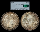 1914 10C MS64