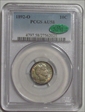 1892-O 10C AU58