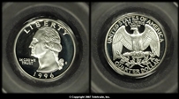 1996-S 25C Silver PR69DCAM