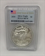 2010 $1 Silver Eagle MS70