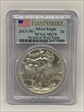 2013-(W) $1 Silver Eagle Struck at West Point First Strike MS70