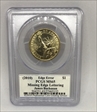 (2010) $1 Missing Edge Lettering James Buchanan MS65