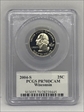 2004-S 25C Wisconsin PR70DCAM