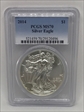 2014 $1 Silver Eagle MS70