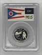 2002-S 25C Ohio PR70DCAM