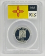 2008-S 25C New Mexico Silver PR70DCAM