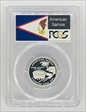 2009-S 25C American Samoa Silver PR70DCAM