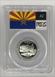 2008-S 25C Arizona Silver PR70DCAM