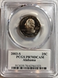 2003-S 25C Alabama PR70DCAM
