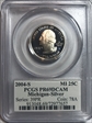 2004-S 25C Michigan Silver PR69DCAM