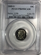 2005-S 10C PR69DCAM