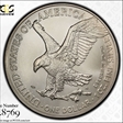 2021-W $1 Burnished Silver Eagle-Type 2 SP66