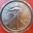2023-W $1 Burnished Silver Eagle First Day of Issue SP70